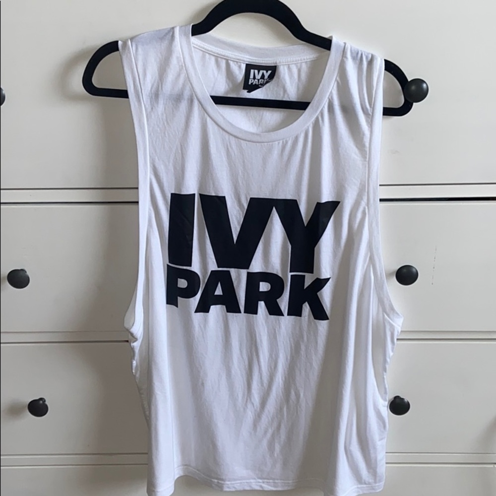 SOLD NWOT Ivy Park Loose Fit Workout Tank- L